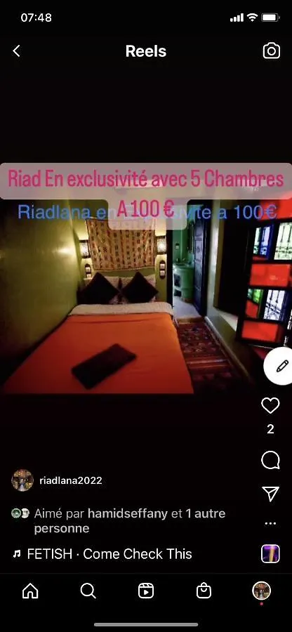 Riad En Exclusivite A 99 Euros Avec 5 Chambres Marrakesh